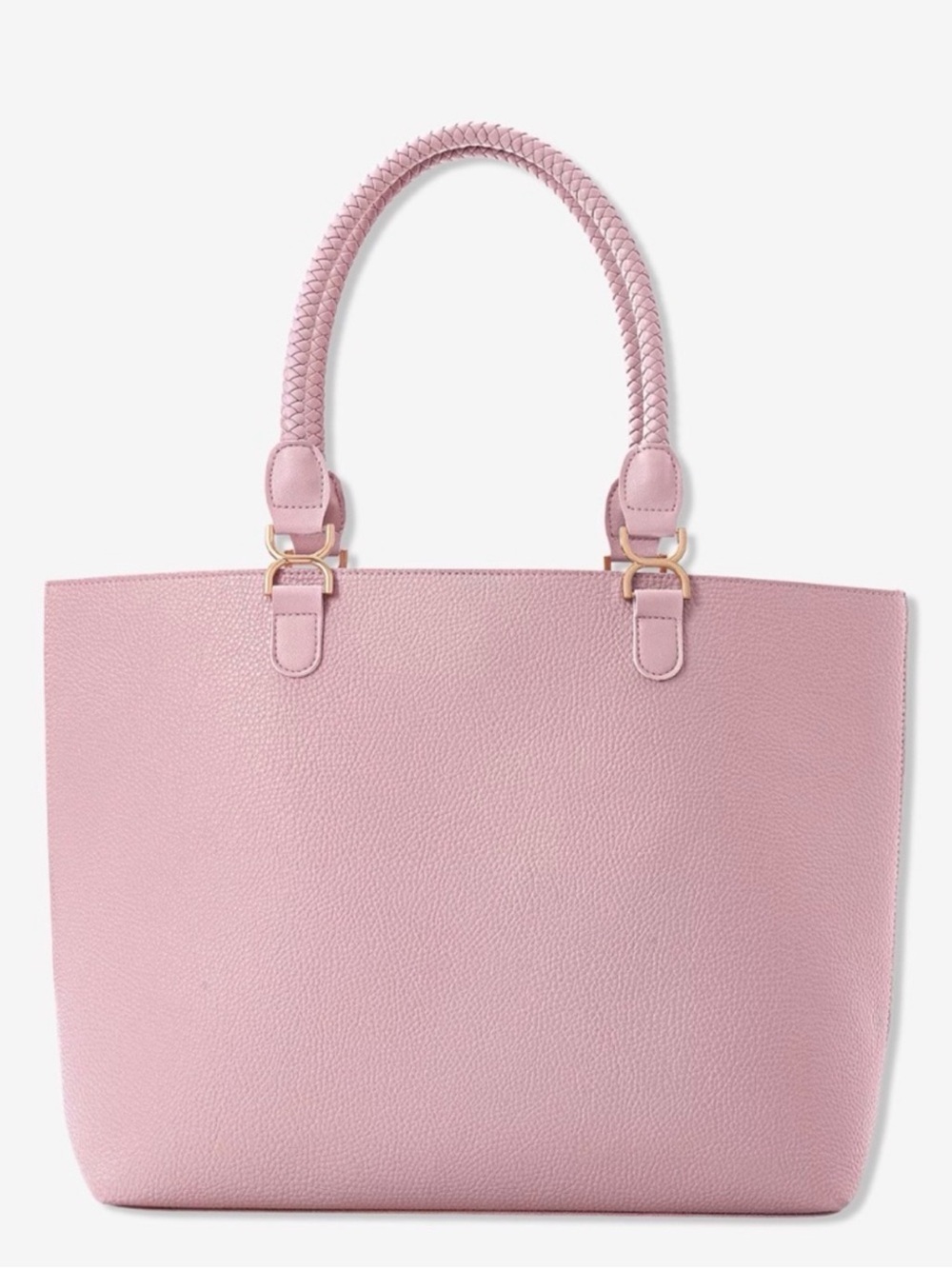 Ulta Pink Tote with Braided Top Handles (Mothers Day Special Edition)